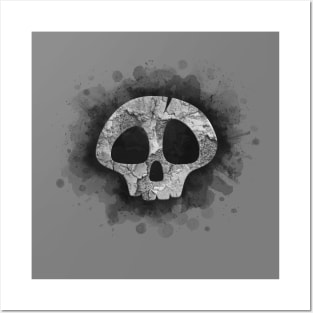 Cryptic Skull Logo Posters and Art